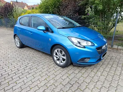 Gebraucht Opel Corsa Edition 90 PS (66 kW) 2019 Blau Kleinwagen