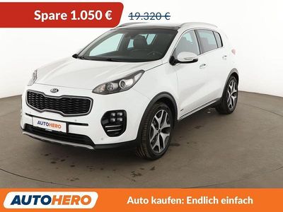 Gebraucht Kia Sportage GT-Line 177 PS (130 kW) 2018 Weiß SUV