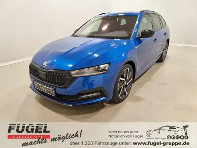 Gebraucht Skoda Octavia SportLine 150 PS (110 kW) 2022 Raceblau metallic Kombi