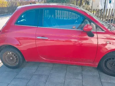 Używany Fiat 500 Lounge 86 KM (63 kW) 2017 Czerwony Hatchback