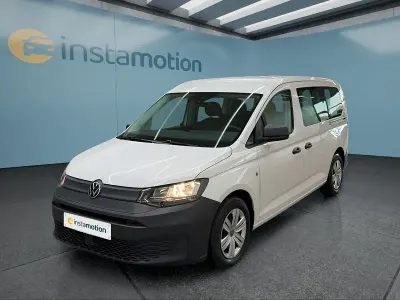 Gebraucht VW Caddy Maxi 102 PS (75 kW) 2022 Weiß Van / Kleinbus