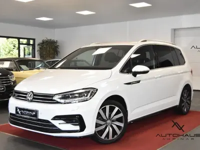 Gebraucht VW Touran Highline 150 PS (110 kW) 2017 Weiß Van / Kleinbus