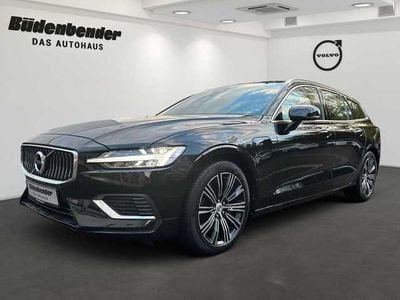 Gebraucht Volvo V60 Inscription 253 PS (186 kW) 2021 Schwarz Kombi