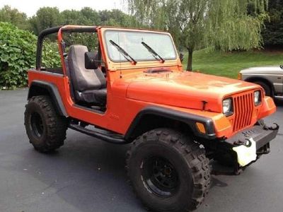 Gebraucht Jeep Wrangler 121 PS (88 kW) 1993 Orange SUV