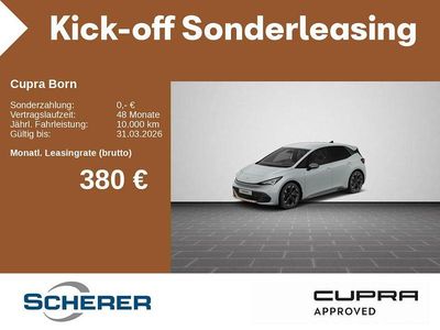 Gebraucht Cupra Born 169 kW (231 PS) 2025 Glacial white metallic (metallic) Kleinwagen