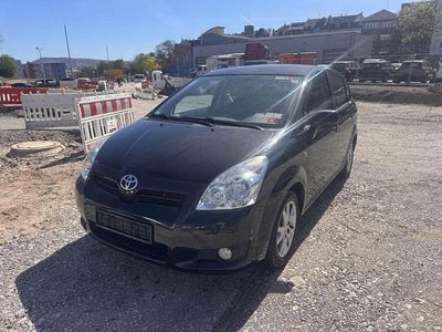 Gebraucht Toyota Corolla Verso Team 136 PS (100 kW) 2009 Black mica / ink Van / Kleinbus