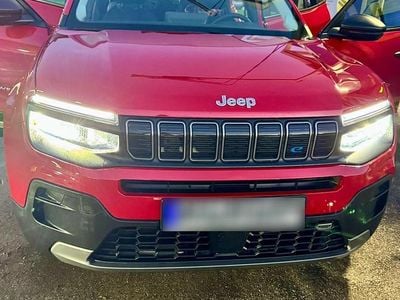 Brugt Jeep Avenger EV 114 kW (156 HK) 2024 Rød SUV