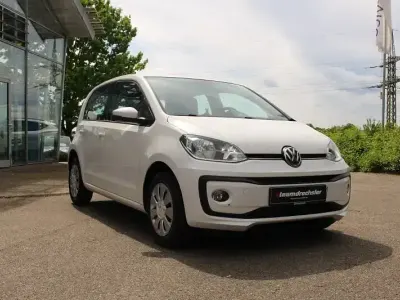 Gebraucht VW up! move up! 60 PS (44 kW) 2017 Weiß Kleinwagen