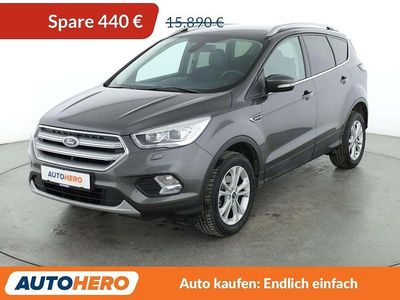 Grau Gebraucht 2019 Ford Kuga Titanium SUV | 15.450 € (Fairer Preis)