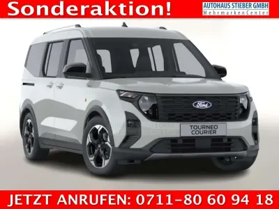 Neu Ford Tourneo Courier Active 125 PS (91 kW) 2026 Solar silver metallic Van / Kleinbus