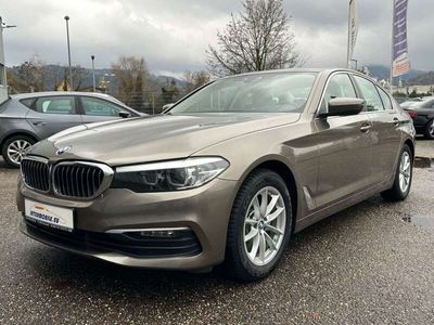 gebraucht BMW 518 D Lim. 2.0d Head Up Leder Navi LED AHK Euro6d