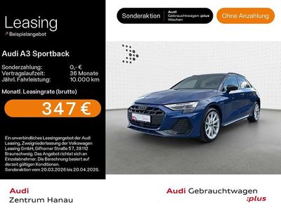 Gebraucht Audi A3 S-Line 204 PS (150 kW) 2025 Ascariblau metallic Limousine