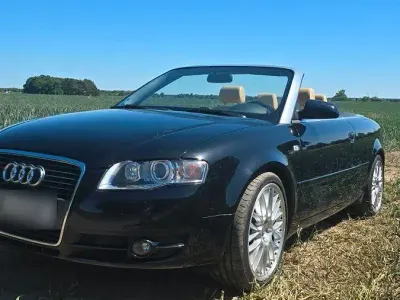 Gebraucht Audi A4 Cabriolet S-Line 179 PS (131 kW) 2007 Schwarz Cabrio