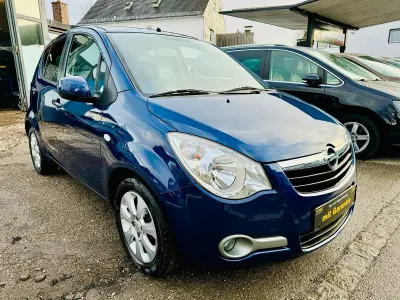 Gebraucht Opel Agila Edition 94 PS (69 kW) 2009 Blau Kleinwagen