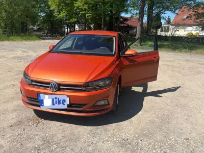 Brugt VW Polo Comfortline 90 HK (66 kW) 2020 Orange Hatchback