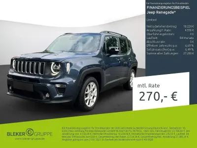 Gebraucht Jeep Renegade Limited 131 PS (96 kW) 2024 Blue shade SUV