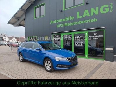 Gebraucht Skoda Superb 150 PS (110 kW) 2022 Blau Kombi
