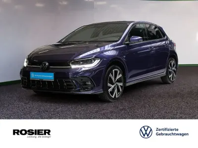 Gebraucht VW Polo R-line 110 PS (80 kW) 2022 Violett / vibrant violet (metallic) Kleinwagen