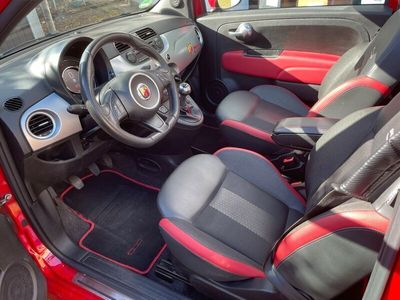 gebraucht Fiat 500 Abarth 1.3 Diesel Cabrio Optik