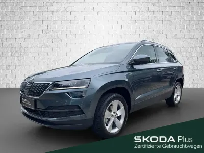Gebraucht Skoda Karoq Soleil 150 PS (110 kW) 2019 Silber SUV