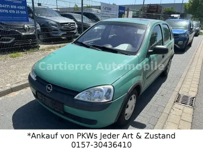 Gebraucht Opel Corsa 75 PS (55 kW) 2001 Grün Kleinwagen