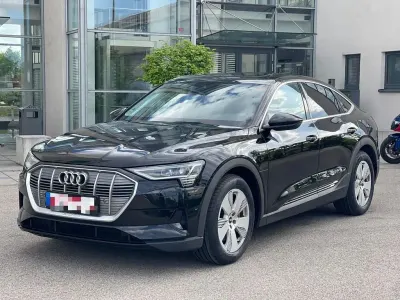 Brugt Audi e-tron Ambiente 230 kW (313 HK) 2020 Sort SUV
