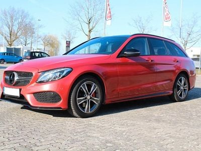 Gebraucht Mercedes C200 AMG line 184 PS (135 kW) 2016 Rot Kombi