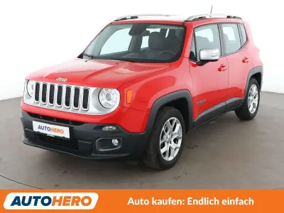 Gebraucht Jeep Renegade Limited 140 PS (102 kW) 2015 Rot SUV