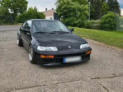 Usata Honda CR-X 150 CV (110 kW) 1991 Nero Utilitaria