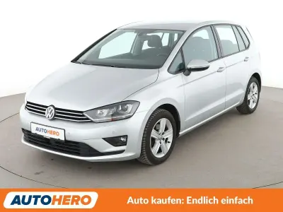 Gebraucht VW Golf Sportsvan Comfortline 125 PS (91 kW) 2015 Silber Van / Kleinbus