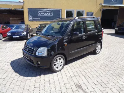 Gebraucht Suzuki Wagon R+ Club 94 PS (69 kW) 2005 Schwarz Van / Kleinbus