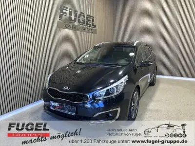 Gebraucht Kia Ceed Sportswagon Platinum Edition 135 PS (99 kW) 2017 (1k) zilinaschwarz met. Kombi