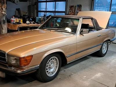 Gebraucht Mercedes SL450 180 PS (132 kW) 1980 Gold Cabrio