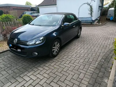 Gebraucht VW Golf Cabriolet 122 PS (89 kW) 2012 Blau Cabrio