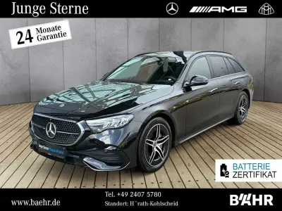 Gebraucht Mercedes E300 AMG 197 PS (144 kW) 2025 Lack obsidianschwarz (metallic) Kombi