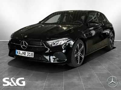 Gebraucht Mercedes A200 163 PS (119 kW) 2026 Unilack nachtschwarz Limousine