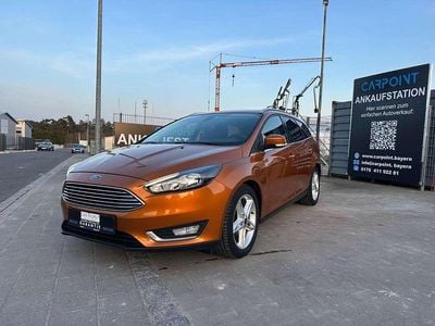 Gebraucht Ford Focus Titanium 120 PS (88 kW) 2017 Orange Kombi