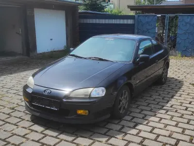 Gebraucht Toyota Paseo 90 PS (66 kW) 1998 Schwarz Coupé