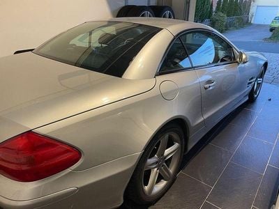 Gebraucht Mercedes SL500 306 PS (225 kW) 2002 Silber Cabrio