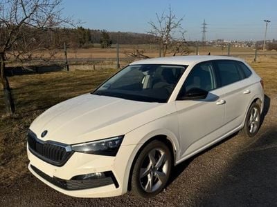 Gebraucht Skoda Scala Style 116 PS (85 kW) 2019 Weiß Kleinwagen