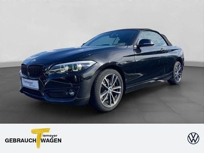 Second-hand BMW 220 Sport Line 190 CP (139 kW) 2019 Negru Cabrio