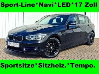 Second-hand BMW 116 Sport Line 116 CP (85 kW) 2017 Negru Hatchback