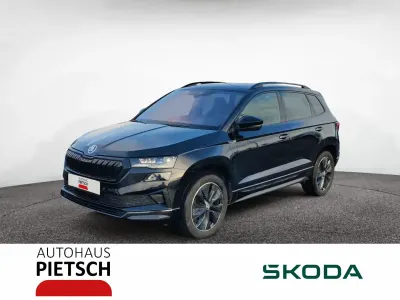 Gebraucht Skoda Karoq SportLine 150 PS (110 kW) 2023 Schwarz SUV