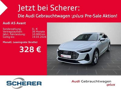 Gebraucht Audi A5 Ambiente 150 PS (110 kW) 2025 Gletscherweiß metallic (metallic) Kombi