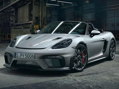 Neu Porsche 718 Spyder 500 PS (367 kW) 2026 Silber Cabrio