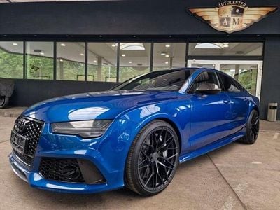 Usado Audi RS7 Performance 605 HP (444 kW) 2016 Azul Citadino