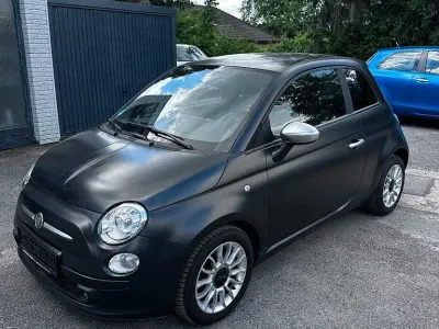 Gebraucht Fiat 500 86 PS (63 kW) 2011 Schwarz Kleinwagen
