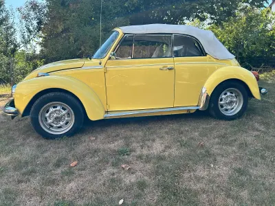 Gebraucht VW Käfer Karmann 50 PS (36 kW) 1974 Gelb Cabrio