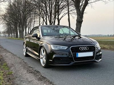 Gebraucht Audi A3 Cabriolet S-Line 150 PS (110 kW) 2015 Schwarz Cabrio