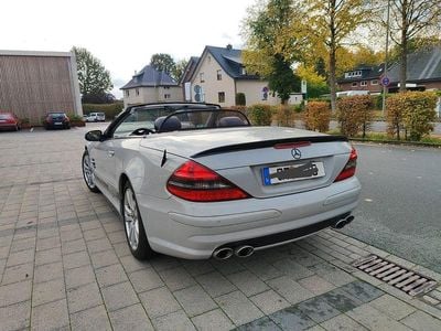 Gebraucht Mercedes SL500 AMG 306 PS (225 kW) 2002 Silber Cabrio